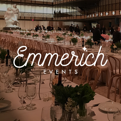 Branding and web design for New York event planner Emmerich Events