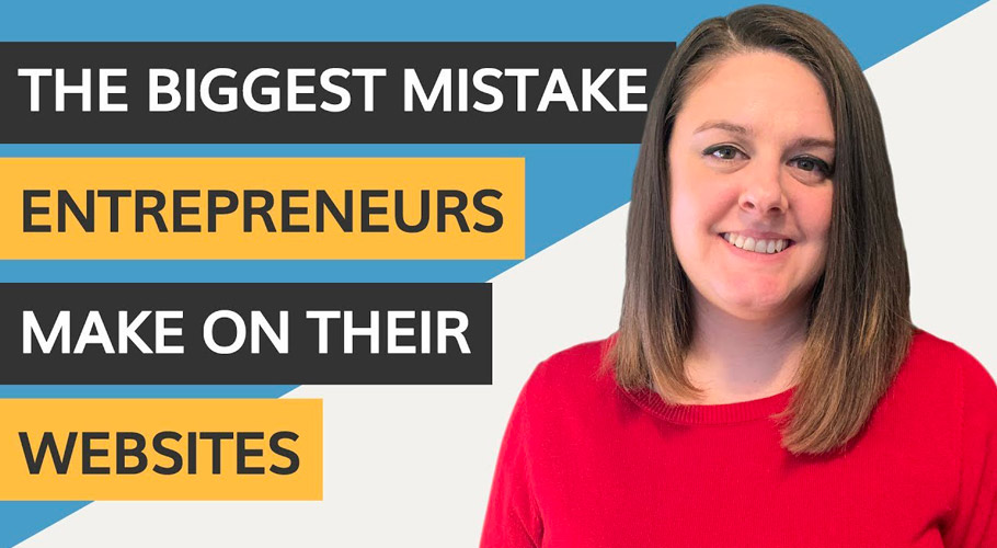 Biggest website mistake small business owners make