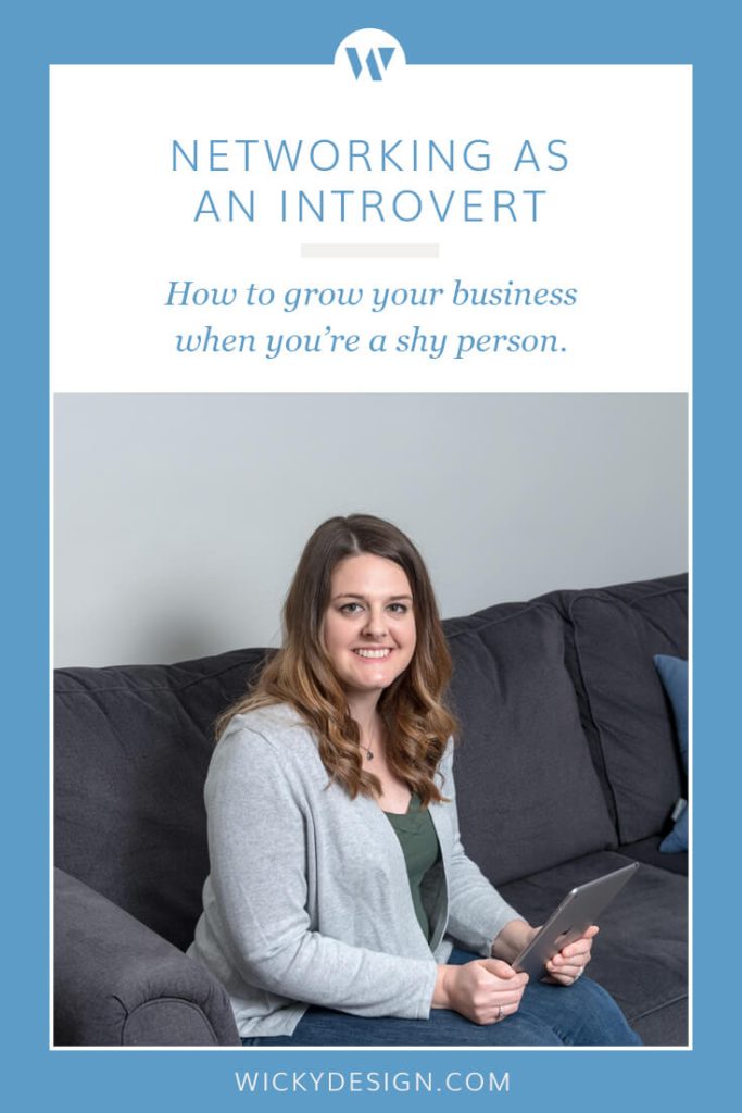 Networking as an introvert. How to grow your business when you're a shy person.