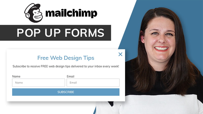 How to Add a MailChimp Popup with Elementor