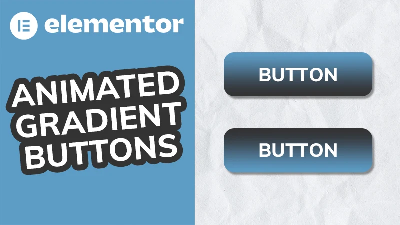 Elementor Animated Gradient Buttons