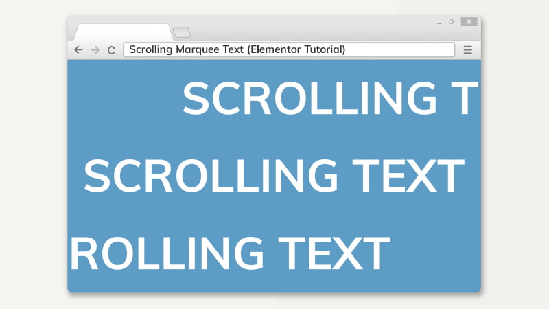 scrolling-marquee-text-elementor-tutorial