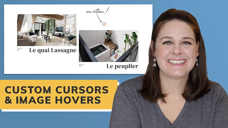 Custom Cursors & Image Hovers - Elementor Pro Tutorial