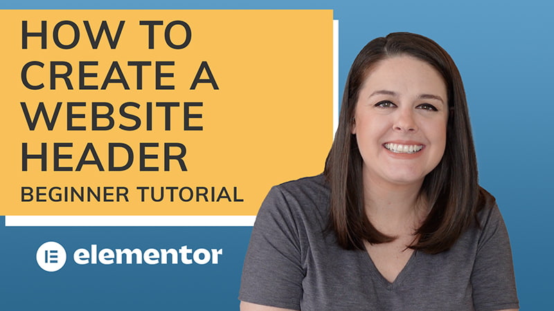 How to Create a Header in Elementor Pro