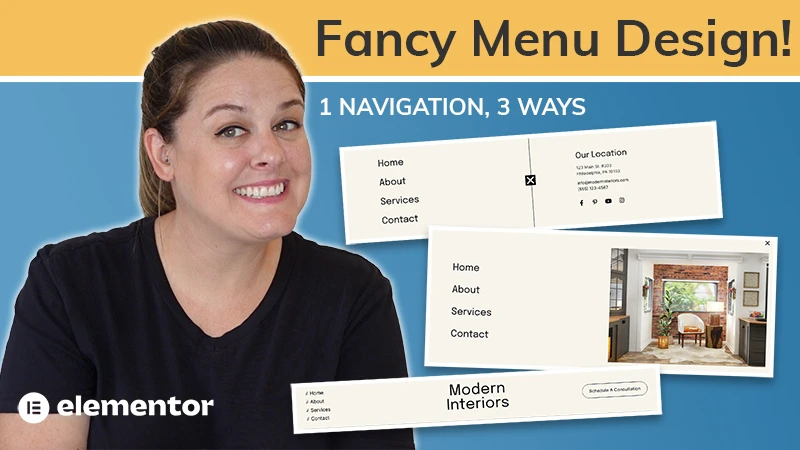 3 Navigation Menus You Can Create With Elementor Pro