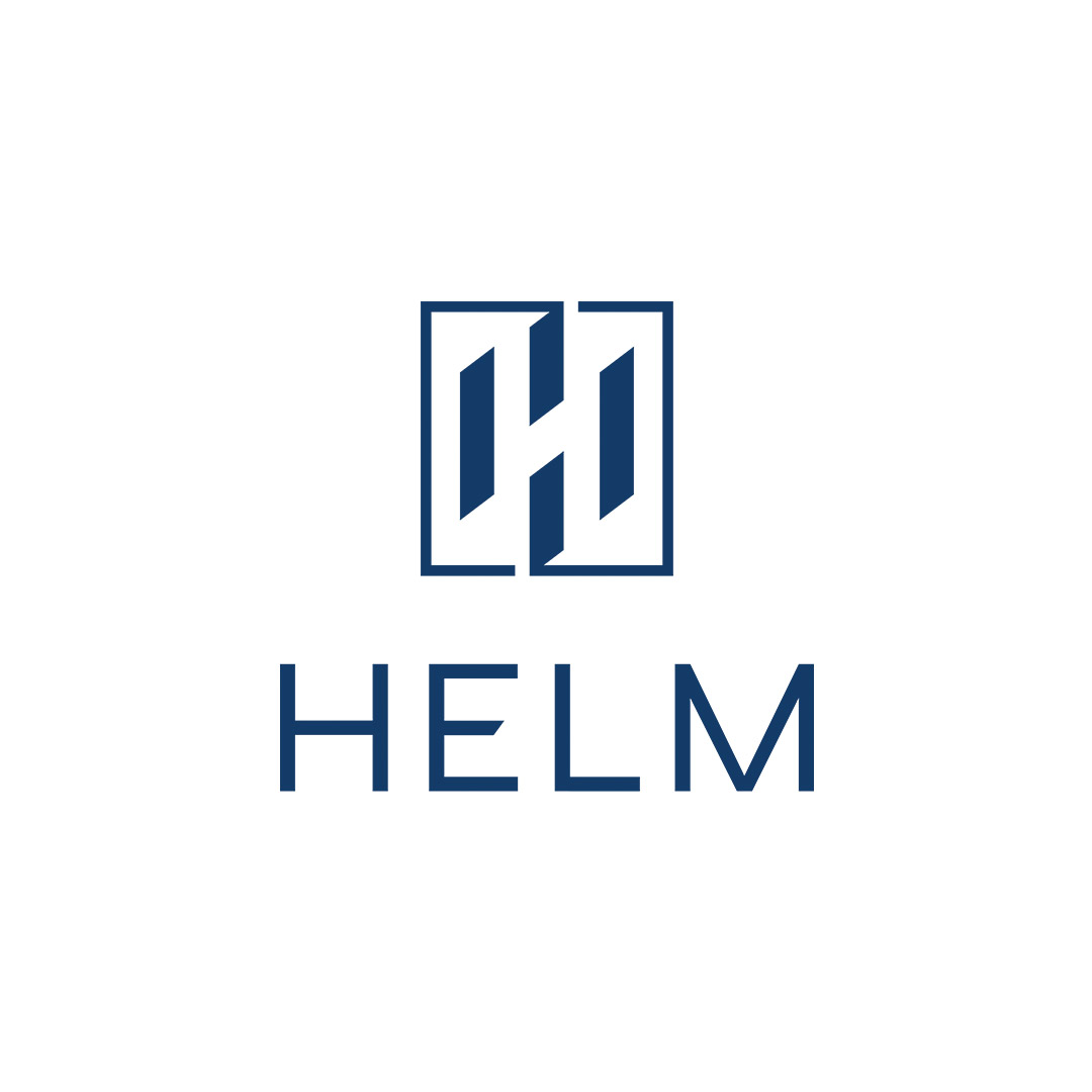 logo design for Helm BIM Services by Wicky Design in Philadelphia