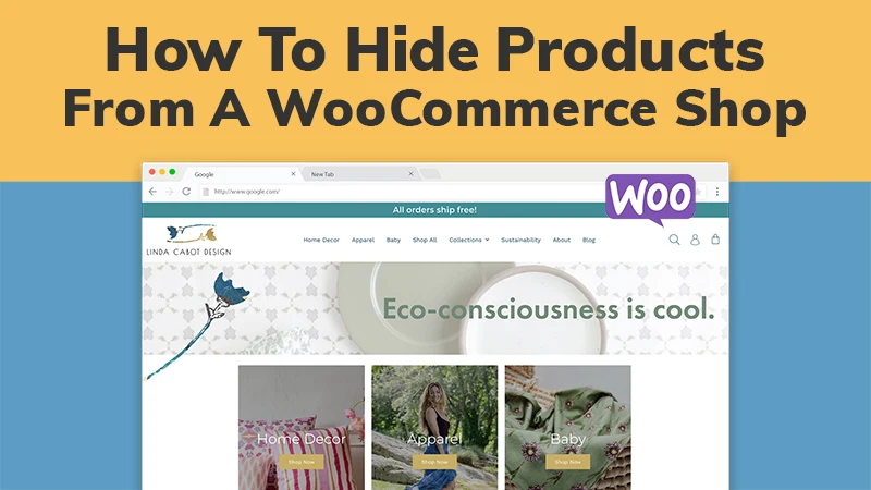 How to Hide Products from your Shop