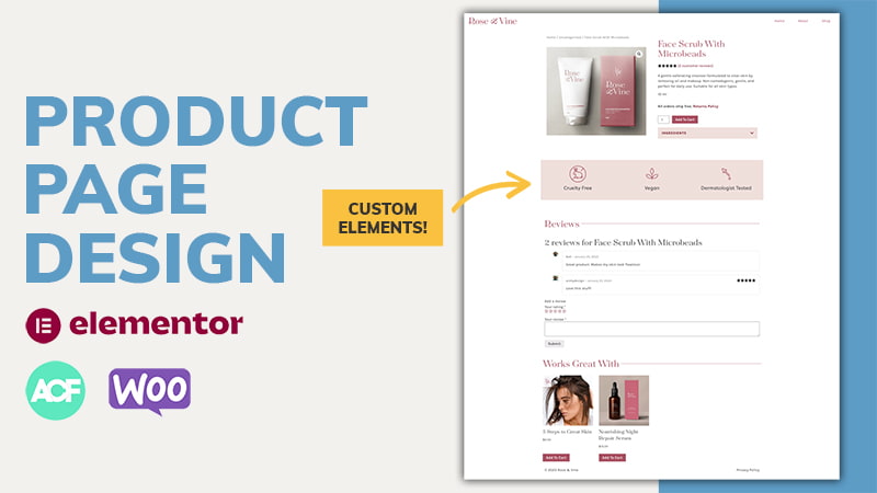 best woocommerce product page design