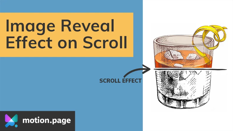 Image Reveal Effect on Scroll (Motion.page)