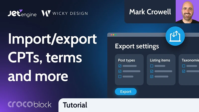 How to Import and Export Custom Post Types, Terms, and Meta Fields