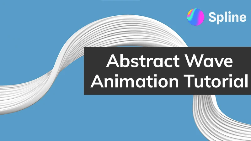 Abstract Wave Animation (Spline Tutorial)