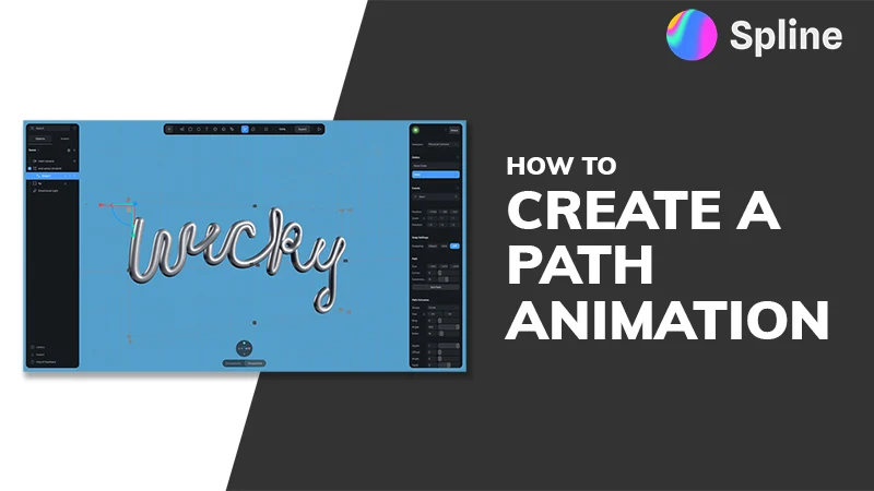 How to Create a Path Animation (Spline Tutorial)