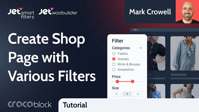 WooCommerce Shop Page with Multiple Filters (JetWooBuilder & JetSmartFilters)