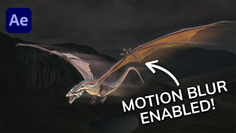 Add Motion Blur to 3D Layers in After Effects